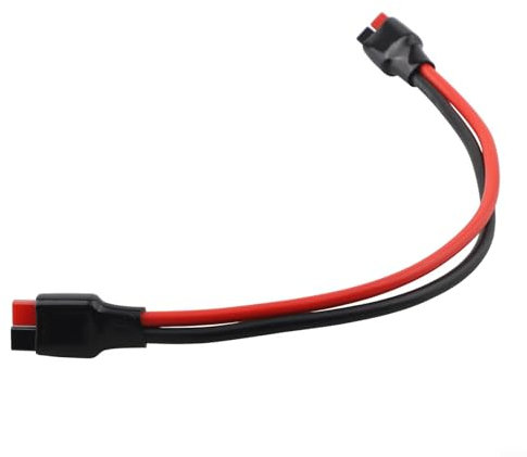 Verlängerungskabel für Anderson-Stil, 30 A, zum Anschluss von Solarzellen an Wohnmobile, isoliertes Design (30 cm)