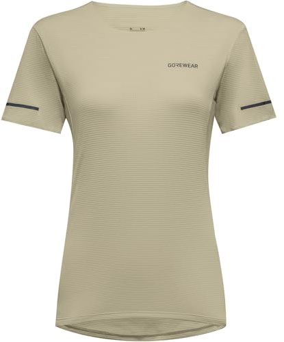 GOREWEAR Contest 2.0 Tee Womens, Tech Beige, XXS