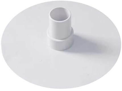 Adapterplatte für Skimmer-Staubsauger – Abdeckung des Poolfilters unterbrochen, Filtrationshülse für den Teich, tragbar, Ölabgrenzungswerkzeug | Anschluss der Filterplatte