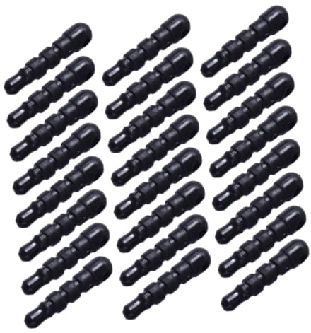 iplusmile Bouchons Anti-poussière pour Prise Écouteur Téléphone Portable, Lot de 340 Pièces, Protection Pratique, Taille, Couleur Noire, Accessoires pour Smartphones