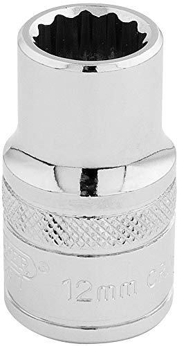 Draper 33097 Douille à 12 pans 1/2 Bleu Taille 12 mm