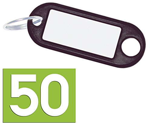 Wedo Schlüsselanhänger Kunststoff (50 Stück mit Ring)