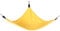 Pssopp Small Pet Hammock Triangle Pet Cage Hammock Hanging Bed Cage Accessories for Hamster Squirrel Sugar Glider Guinea Pig Mice Rats Birds(Yellow)