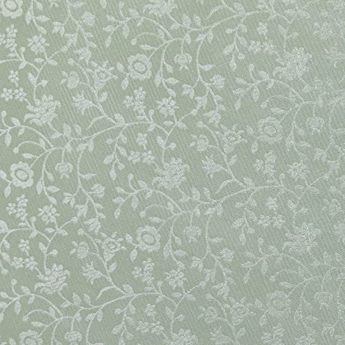 Home Direct Embossed Large Rectangular Oilcloth PVC Wipe Clean Tablecloth 140cm x 240cm 55x94 Sage Green