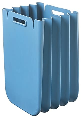 Guzzini - Home, ECO PACKLY Waste Recycling Bin - Powder Blue, 30x25xh45 cm | 25 lt. - 196400212