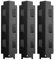 WELL GRILL 37cm Porzellanstahl Heizplatte, Flammenblech, Brennerabdeckung Grillersatzteile für Charbroil, Uniflame, Enders, Barbecook, Outback und andere Modelle, 3er-Pack
