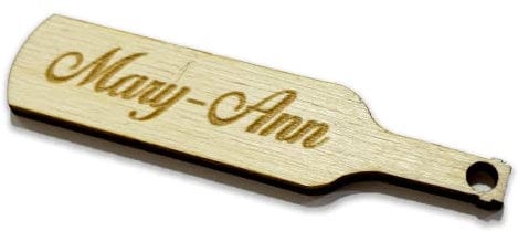 Wine Bottle Personalised Name Gift Tag Hamper Label Personalised Wooden Tags for Gift Wrapping