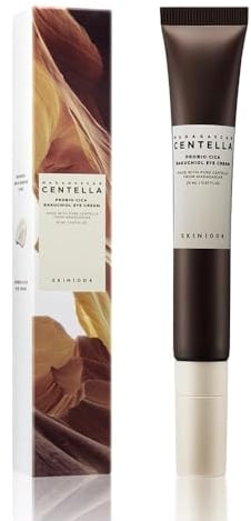 SKIN1004 Madagascar Centella Probio-Cica Bakuchiol Crème Contour des Yeux – Skincare coréen au Rétinol Vegan et à l'acide hyaluronique – Soin Anti rides et Hydratant pour tous types de peau – 20 ml