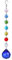 Schaukel Haken Decke Hängender Kristallkugelfänger, Windspiel-Dekoration Befestigung Kinderschaukel (Blue, One Size)