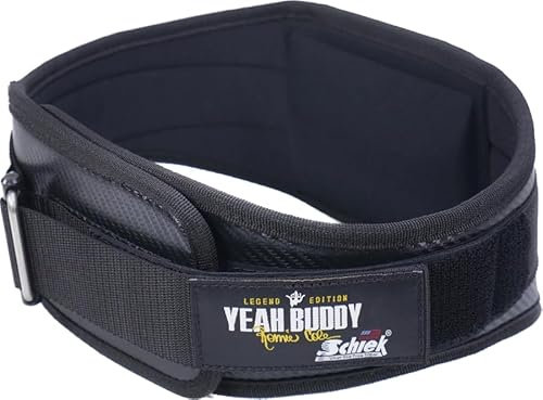 Schiek Sports Ronnie Coleman 4006 Gewichthebergürtel, Lendenwirbelstütze, Gewichthebergürtel, Kohlefaser und Nylon