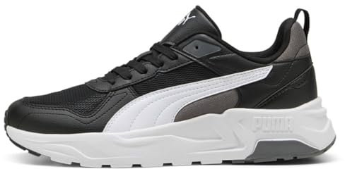 PUMA Trinity 2 LT, Scarpe da Ginnastica Unisex-Adulto, Black White-Cool Dark Gray, 45 EU