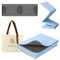 Enssy Anti-Rutsch Faltbare Reisematte, PU+TPE, 173 x 61 x 0.4 cm, Leicht Faltbare für Reisen Faltbare Yogamatte mit Tragetasche Übung Pilates
