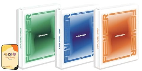 ATEEZ Album - ZERO : FEVER Part.3 A+Z+DIARY 3 Platform ver. Full Album Set+Pre Order Benefits+BolsVos Exclusive K-POP Giveaways Package