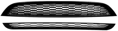 Griglia a rete for cofano paraurti superiore compatibile for Mini Cooper S R50 R52 R53 2002-2006 Griglia for paraurti anteriore a nido d'ape Griglie da corsa Parti di automobili