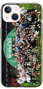 Newcastle U Cup winners Hard Silicone Rubber Phone Case Cover for iPhone 7 8 XR 11 12 13 14 15 16 SE (choose model in order detials) (iPhone SE 2020 & SE 2022) Red