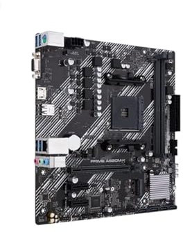 WLTDYZZLDN Carte Mère Fit for ASUS Prime A520M-K Micro ATX AMD A520 DDR4 M.2 USB3.2 STAT 3.0 SSD/64 Go, Prise en Charge Optimale du Processeur De Bureau R9 Socket AM4 Carte Mere