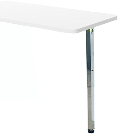 SXSHEYS Verstellbare Tischbeine aus Edelstahl, 30–150 cm Verlängerung, 90 Dicke, klappbare Möbelbeine für Esstische, Farbe Silber, langlebiges Design