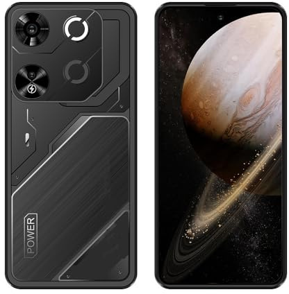 JoyHandy 4G Mobile Phone with 6.6-inch HD Display, 32 GB ROM (256 GB Expansion), Android 10.0, Dual SIM Dual Camera,GPS/WiFi/OTG/Face Unlock Smartphone (Black)