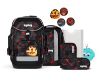 ergobag Schulranzen-Set Maxi Set Bundle TaekBärdo - Grau