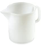 Plastime caraffa Graduata Morbida, White, 1 l