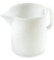 Plastime caraffa Graduata Morbida, White, 1 l