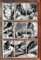 Stil.Zeit Monocrome, Wölfe beim Fressen Fenster im 3D-Look, Wand- oder Türaufkleber Format: 92x62cm, Wandsticker, Wandtattoo, Wanddekoration
