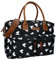 Kidzroom 030-8303-2 Wickeltasche Herzen, schwarz