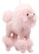 Kurt Adler Dekofigur Pudel, 12,7 cm, Rosa