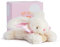 Doudou et Compagnie - Doudou Lapin Bonbon - Boite Cadeau - Rose - 16 Cm - Doux - Idée Cadeau de Naissance Fille et Garçon - Garantie Doudou Perdu - DC3375