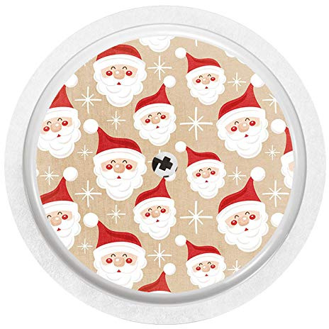 Aufkleber Sticker für FreeStyle Libre 2 Sensor 2x Lustiger Nikolaus myDili