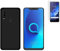 Todobarato24h Funda Compatible con Alcatel 3X 2019/2020 (6.52) Negra TPU Lisa Silicona + Protector Cristal Templado