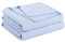 PiccoCasa Cooling Bamboo Blanket All Seasons Breathable for Hot Sleepers, Soft and Lightweight for Bed, Sofa Thin Blanket Summer Keep Cool Light Blue Double 200x230cm