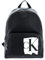 Calvin Klein Damen Modellierte Campus Bp40 Ck Box Rucksäcke, Black