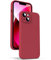 Supdeal Liquid Silicone Case for iPhone 13, [Camera Protection] [Anti Fingerprint] [Wireless Charging] 4 Layer Phone Case Protective Cover, Built-in Microfiber Case Cover, 6.1, Red