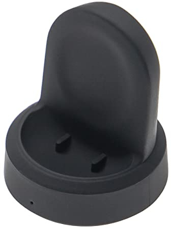 vhbw USB-Ladestation kompatibel mit Samsung Galaxy Watch Active | 5, 3, 4 Smartwatch - Ladeschale mit Aufladekabel, 100 cm Schwarz
