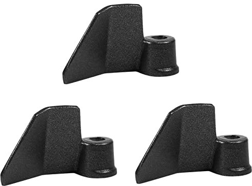 Zunedhys 3X Brotbackmaschinenpaddel Knethaken Edelstahl Kneading Blade für Brotbackautomaten Backautomaten Backmeister