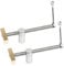 2 Stück extra lange Tisch-Werkbank,Werkbank Klemme für 20-mm-Loch,DIY-Positionierung,Holzbearbeitung,verstellbare Desktop-Clips,Befestigung,Schraubstock