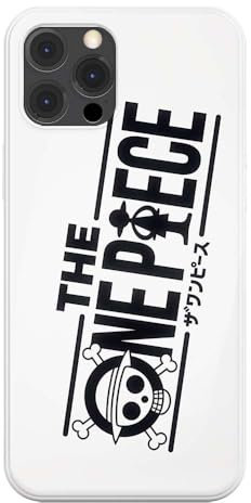 Transparent Design Case for Apple iPhone, Printed in France, Anime, One Piece, Logo (iPhone 14 Pro Max)