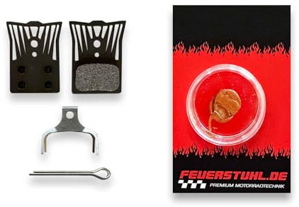 1 Set Bremsbeläge passend für Shimano ULTEGRA R8050 SERIEE-Bike - Fahrrad - Mountainbike - Trekkingrad - Onroad/Offroad - Ognibene - Made in Italy