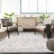 HUGEAR Grau Bereich Teppich 90x150 cm Eingang Teppich Indoor Vintage Wohnzimmer Teppich Küche Waschbar Schlafzimmer Distressed Teppich Grau Floral Tür Matte Retro Akzent Wurf Teppich Esszimmer Bad