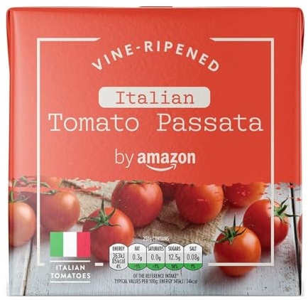 by Amazon Passata de Tomates Italienne, 500g (Lot de 6)