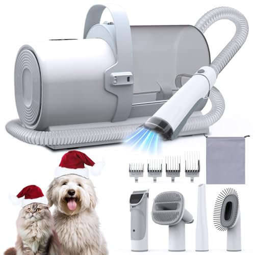 FIXR Aspirateur pour chien 11 000 Pa puissant 2,5 L avec 4 outils