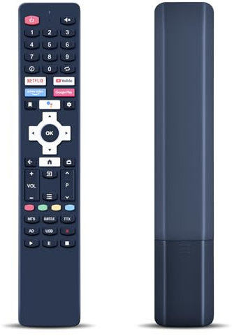 TCNOUMT Télécommande universelle compatible avec Sharp TV 32FG4EA 40FG2EA 32FG2EA pour Android TV D800208 D800220 Compatible avec EKO TV K240HSG K43FSG11 K320HSG K58USG pour Dyon Smart 42 32 40 43 AD