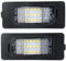 M MODECAR - Kompatibel mit BMW E39 E60 E61 E82 E88 E90 E91 E92 E93 X5 E70 X6 E71 E72 LED-Kennzeichenbeleuchtung, 2 Stück, Set für 63267193293,