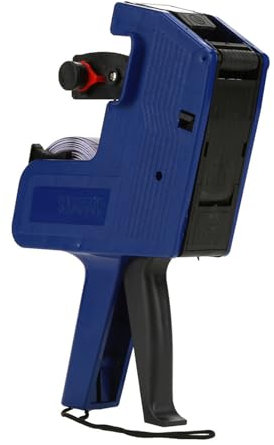 MX 5500 ETIKETTIERGERÄT IN DREI FARBEN, 8-STELLIGE PREISZEICHENPISTOLE, EINZELHANDELSWERKZEUG, INKLUSIVE ETIKETTEN UND NACHFÜLLTINTE FÜR HANDGERÄTE ETIKETTIERUNG, GELB, ROT, BLAU