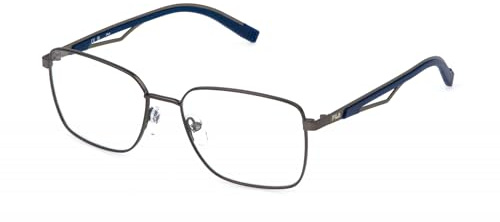 FILA Herrenbrille, Matt (matt gun metal), 55
