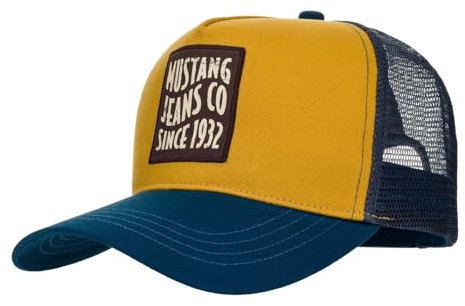 MUSTANG Cap Blue - Mustard