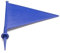 MPL Gardening MPL50120/BLU/10 Cricket and Sports Boundary Marker Flags Pack of 10 - Blue