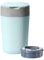 Tommee Tippee Twist and Click Advanced Nappy Bin, Includes 1x Refill Cassette, Locks in Odours and Germs, Blue