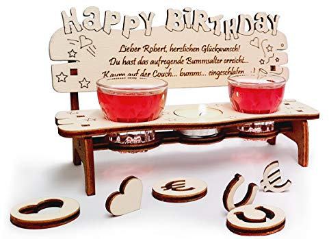 PISDEZ schönes Geburtstagsgeschenk für Frauen - für Mama - für Oma - für Männer - für Papa - für Opa - personalisiert